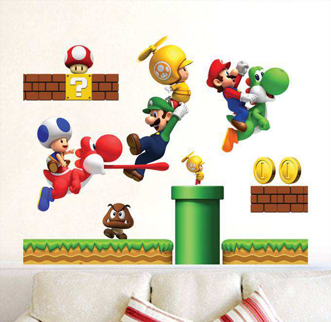 Stickers Super Mario Bros