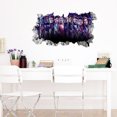 Avengers characters wall stickers