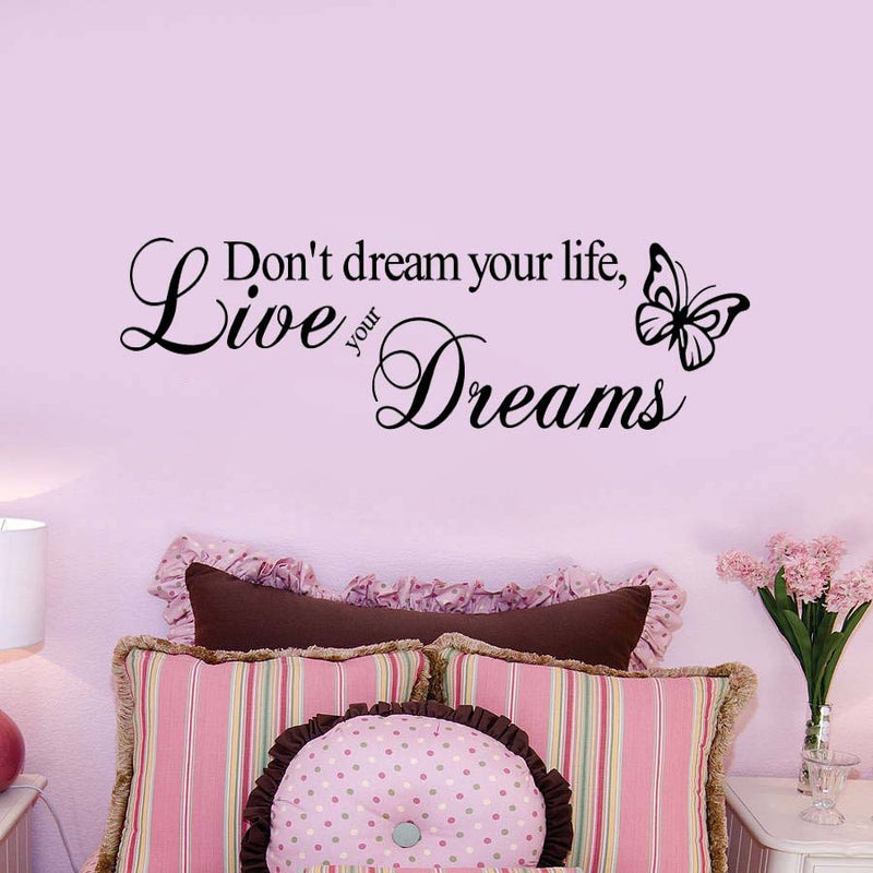 Live your drem wall decal