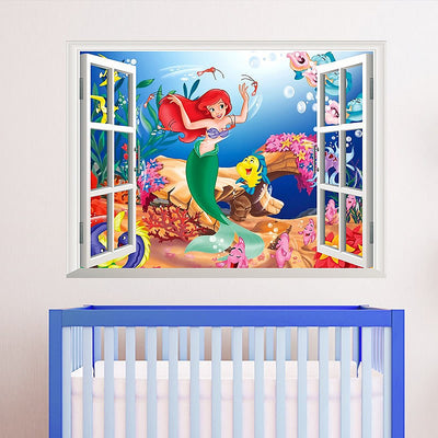The little Mermaid Princess Ariel Wall Sticker