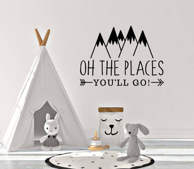 Oh, the places you'll go decals