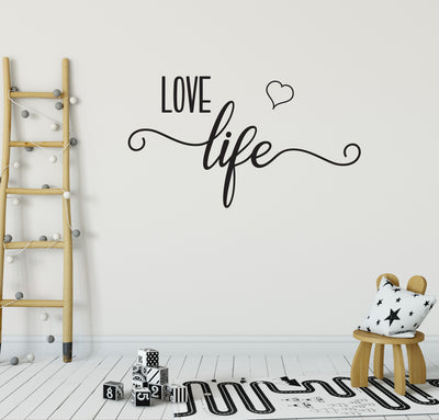 Love life wall sticker