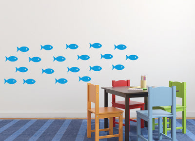 Fish wall stickers