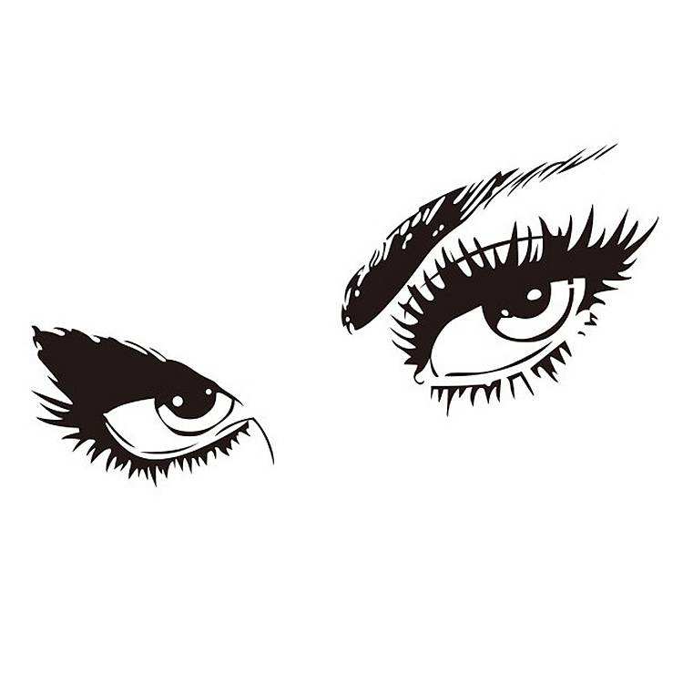 wall stickers eyes decals