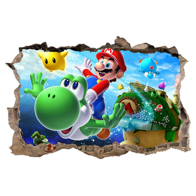 Super Mario Bros Theme Wall stickers