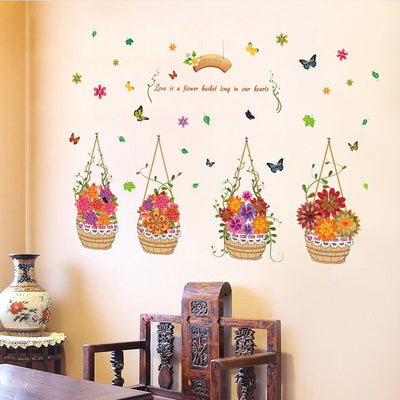 flowers wall stickers