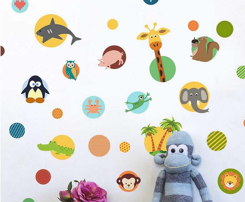 Animals Wall Stickers For kIds