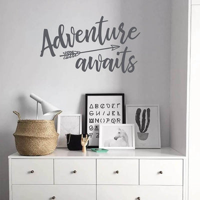 Arrow With Adventure Awaits Quotes Wall Decal 2 1024x1024