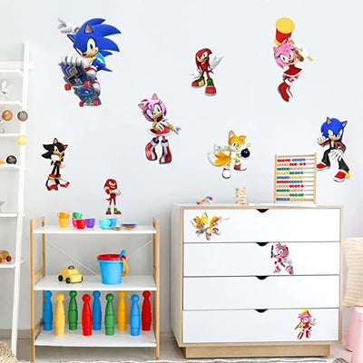 Sonic The Hedgehog Wall Stickers