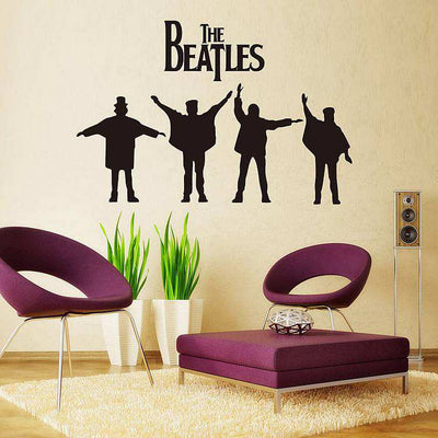 Beatles wall sticker mural decals