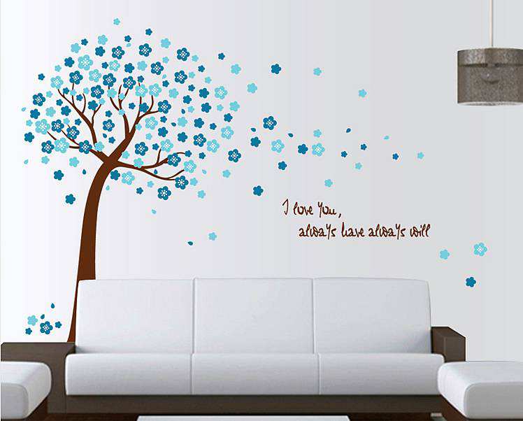 Blossom tree wall art wall sticker decals vinyl Mural