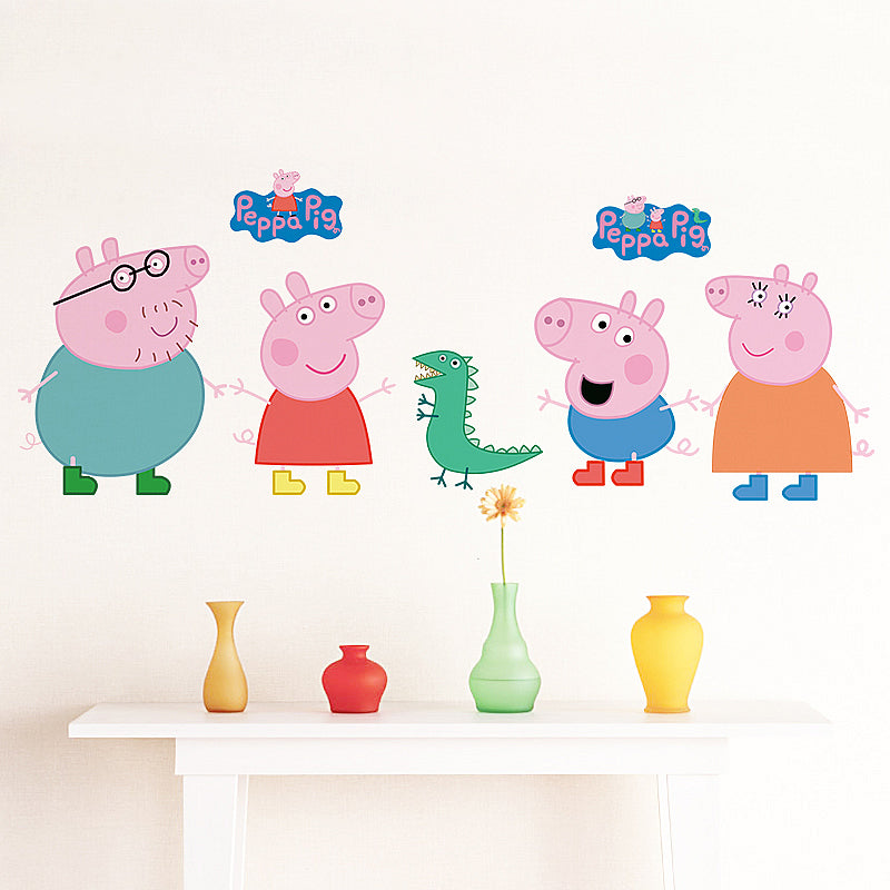 Peppa pig wall stickers