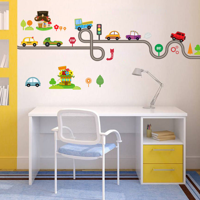 Cartoon-car-wall-stickers-kids-room-baby-nursery-wall-decals-vinyl-bedroom-home-decor-cute-wallpaper.jpg_640x640