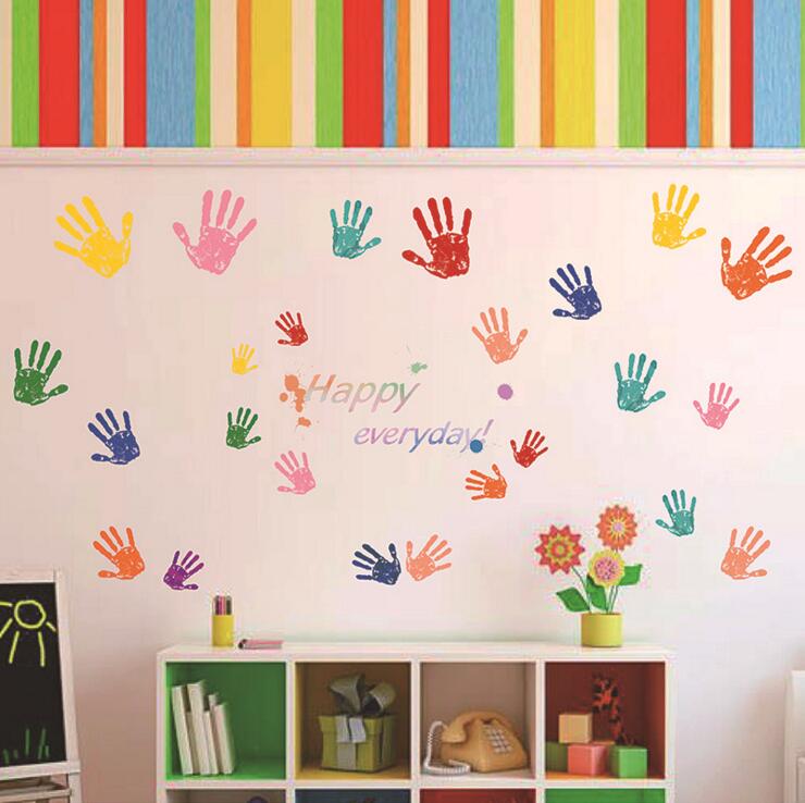 Colorful Palm Happy Everyday Wall Decal Ireland