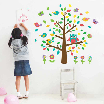 Colorful wall stickers decals