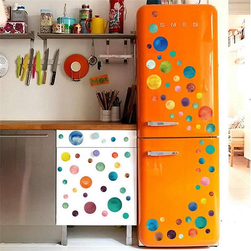 Colourful dots wall decals Ireland