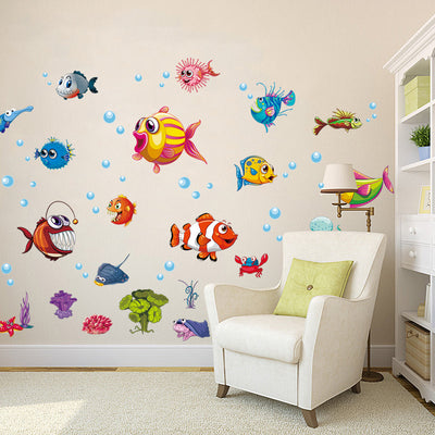 Cute fish wall decals