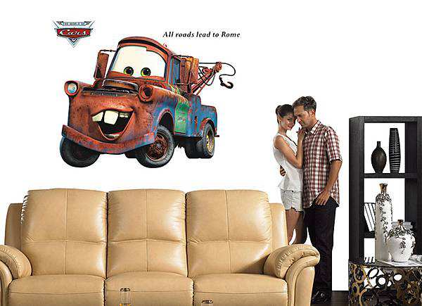 Disney Pixer Cars Wall Stickers Wall decals Home decor Living Room