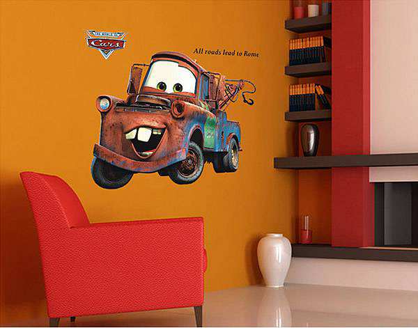 Disney Pixer Cars Wall Stickers Wall decals Home decor Wallpaper