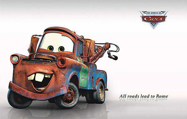 Disney Tow Mater Decal Disney Cars Decal Disney Mater Tow Truck
