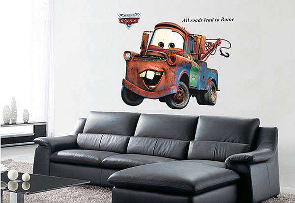 Disney Pixer Cars Wall Stickers Wall decals Kids Childrens