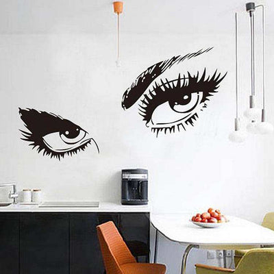 Eyes wall art decals stickers