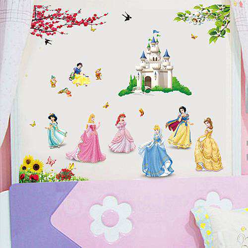 Fairy princess wall art stickers