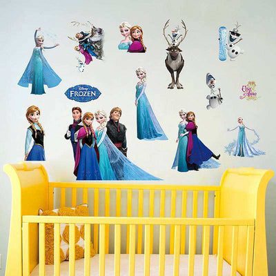Frozen queen wall stickers