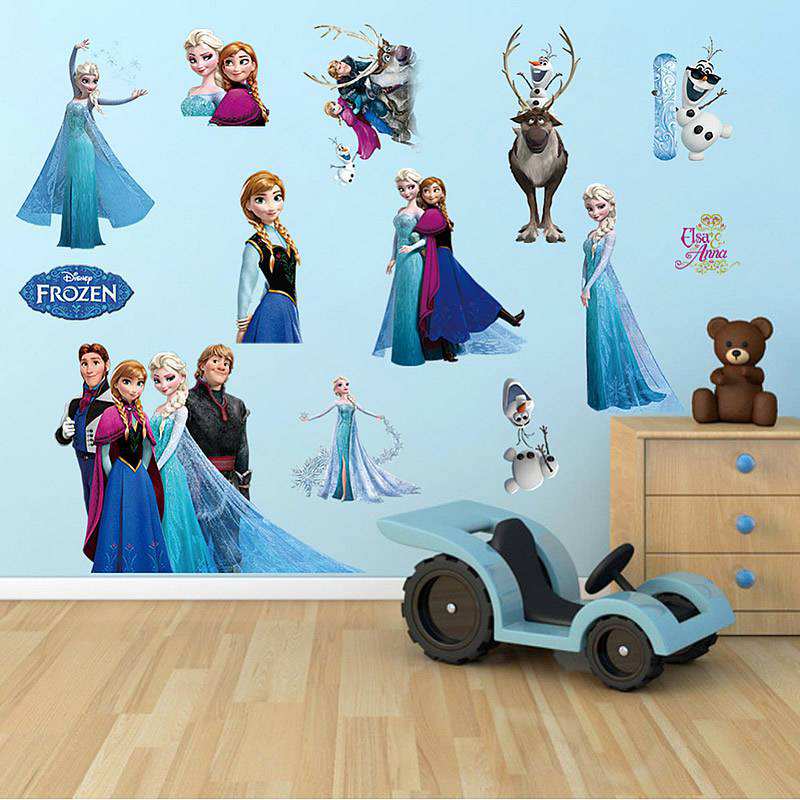 Frozen wall decal stickers