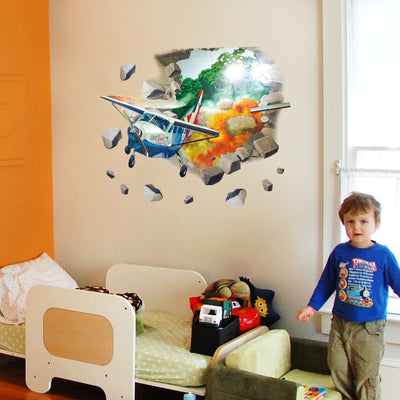 Airplane Wall Stickers For kids