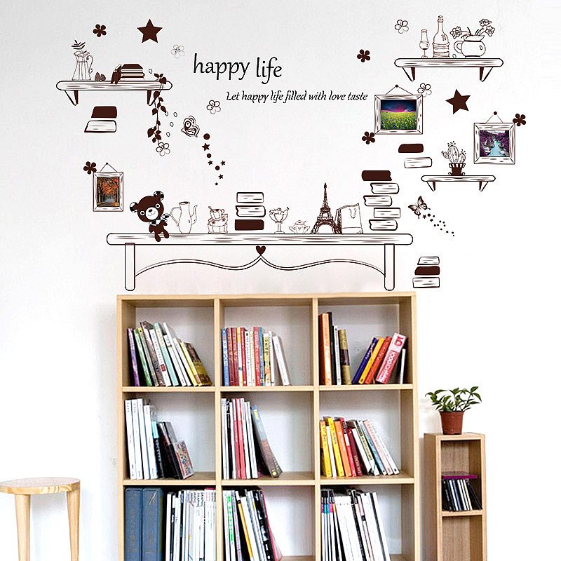 happy-life-frame-wall-sticker-2