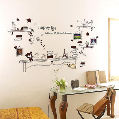 happy-life-frame-wall-sticker-3