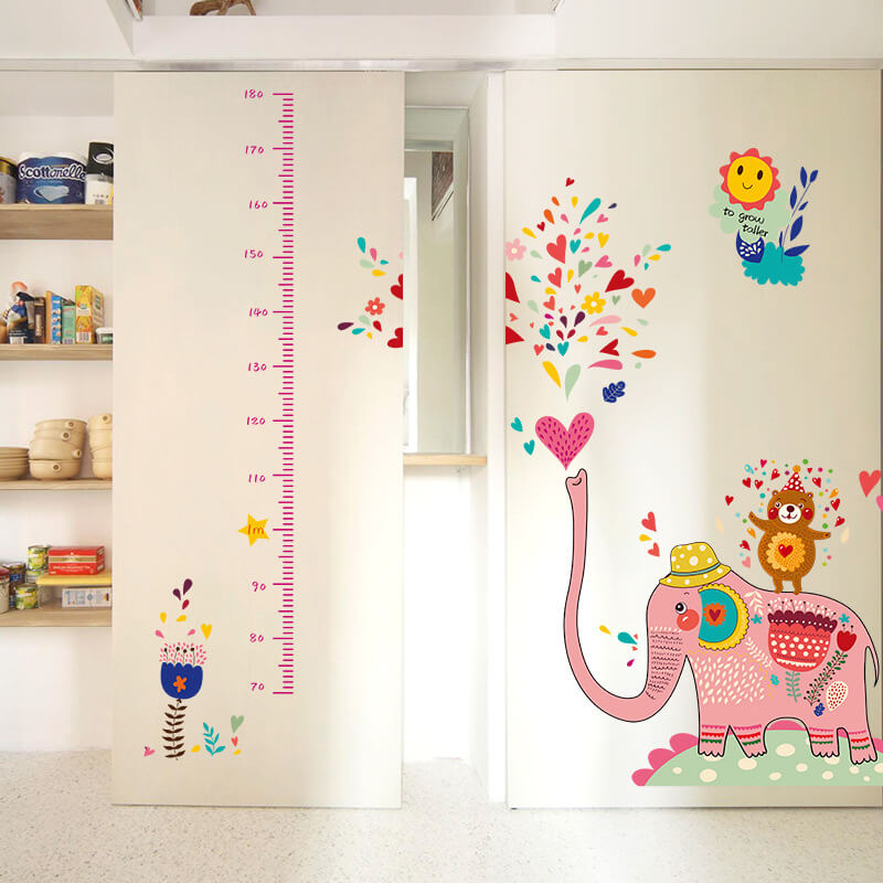 Height Chart Wall Stickers Decals