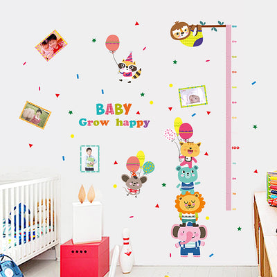 Height chart wall stickers for kids