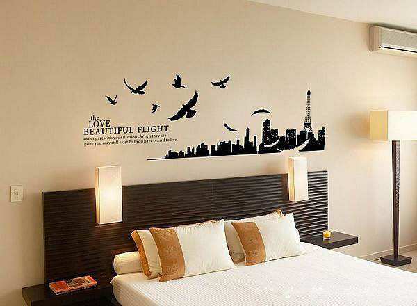 Home decor bedroom wallpaper wall stickers wall decals