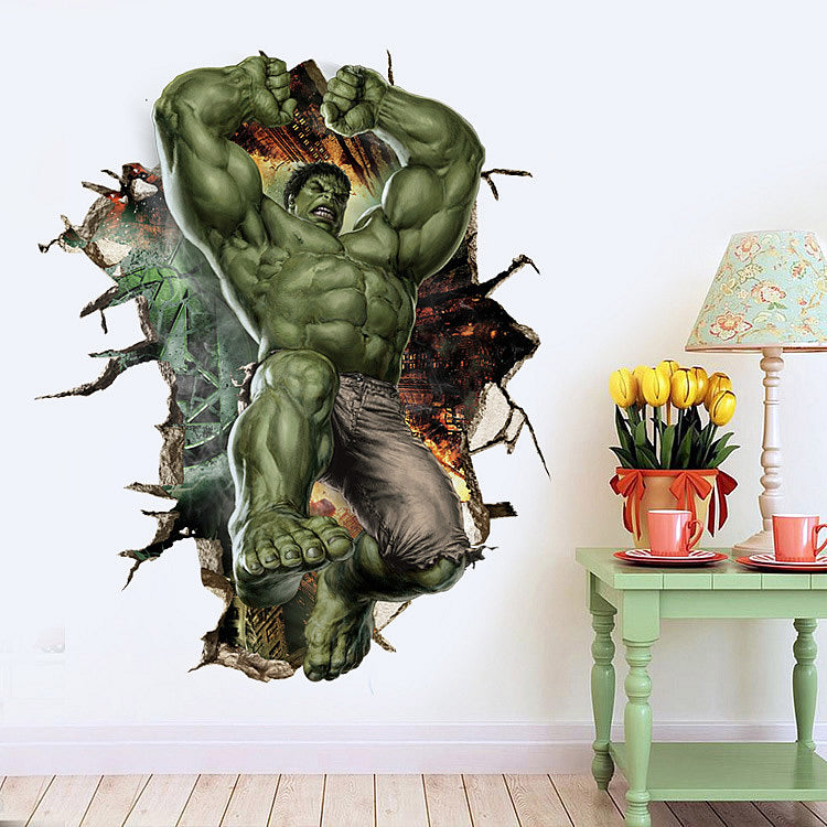 Hulk Stickers for boys room