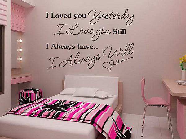 I love You Home Decoration Wall Stickers