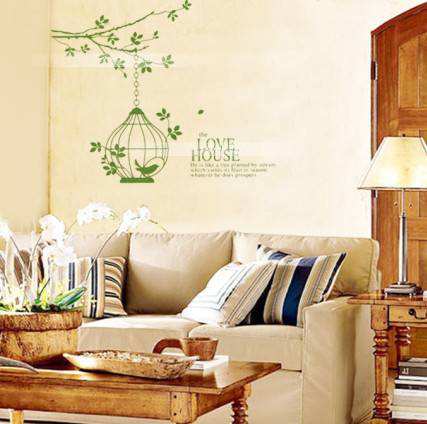 Bird Cage Wall decal