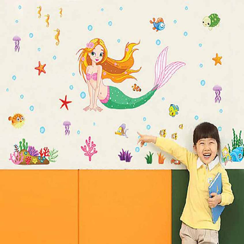 Little-mermaid-wall-stickers