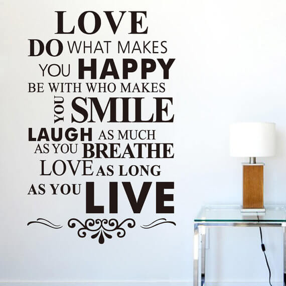 Family Love Wall Stickers