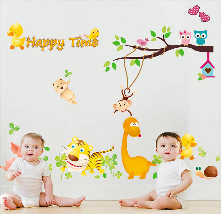 Happy Time Wall Decal