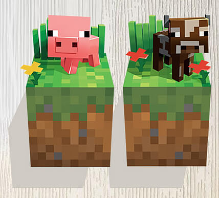 Minecraft Pig | Wall Decals & Stickers