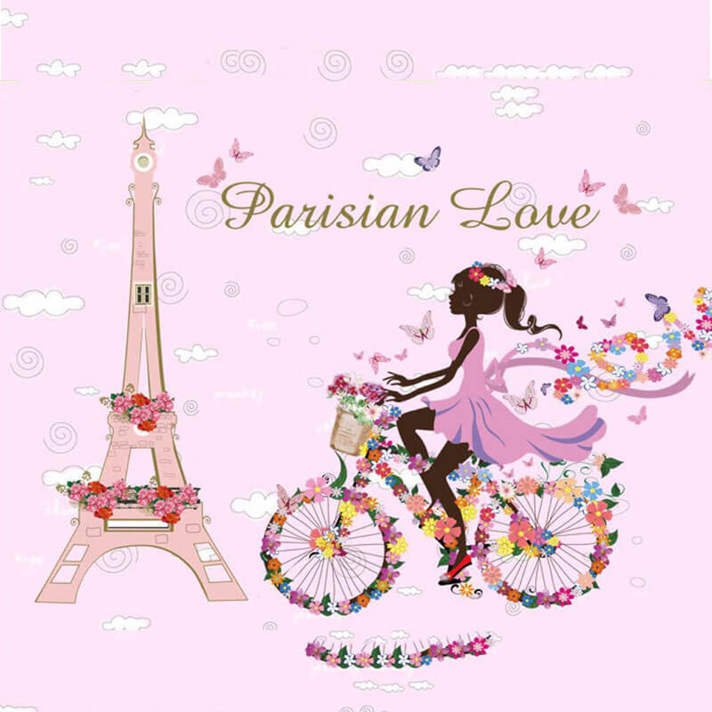 New-3D-DIY-Removable-Flower-Fairy-Wall-Stickers-Beautiful-Faery-Bicycle-Tower-Girl-Sitting-Room-Bedroom