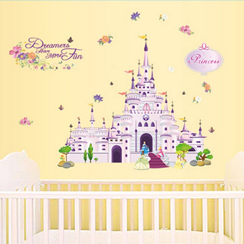 Princess Castle Wall Stickers Decals