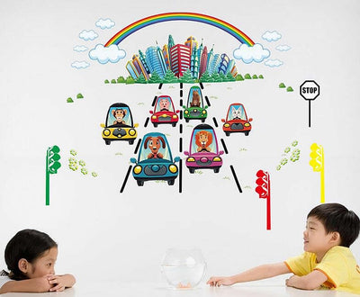 Rainbow Kids Wall Stickers