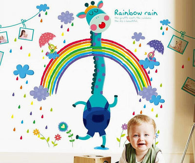 Rainbow Wall Decals For Kids