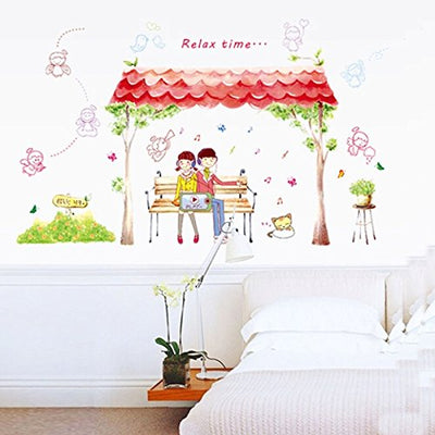 Relax time wall decals