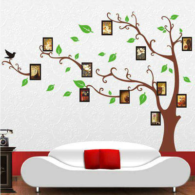 Removable-Brown-Photo-Frame-Tree-Wall-Sticker-Vinyl-Wall-Sticker-For-Your