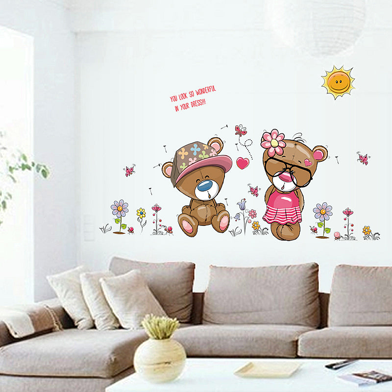 Teddy Bear Wall Stickers