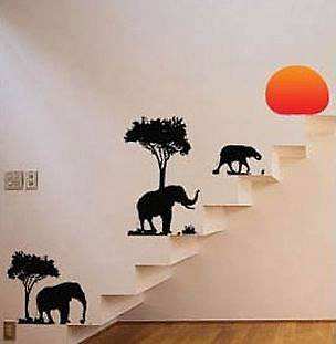 Safari Animal Wall stickers wall decals home decor vinyl art